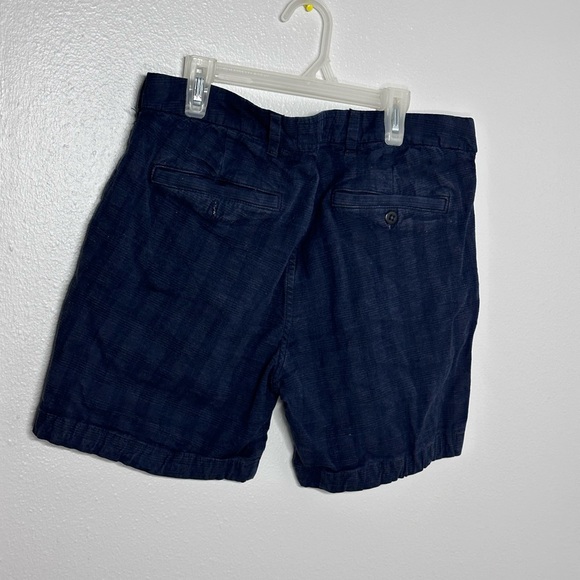 Abercrombie & Fitch Men Stretch Navy‎ Blue Casual Chino Shorts size 31 - Picture 5 of 5
